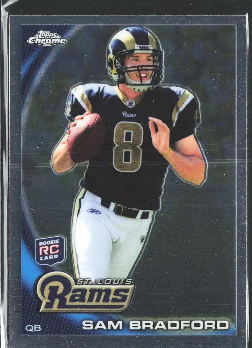 Sam Bradford 2010 topps Topps Chrome