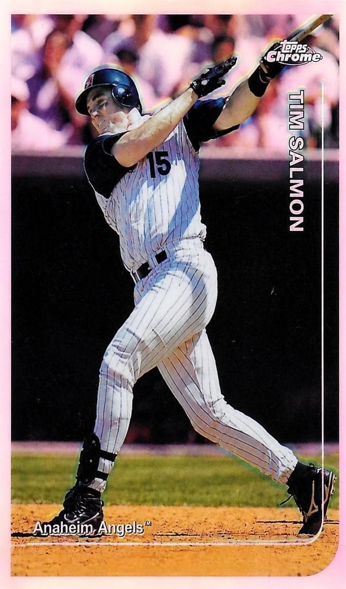 Tim Salmon 1999 topps Topps Chrome