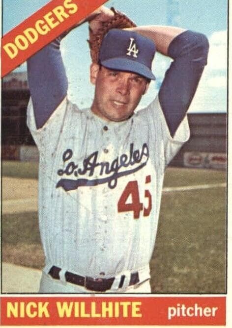 Nick Willhite 1966 topps Topps Venezuelan