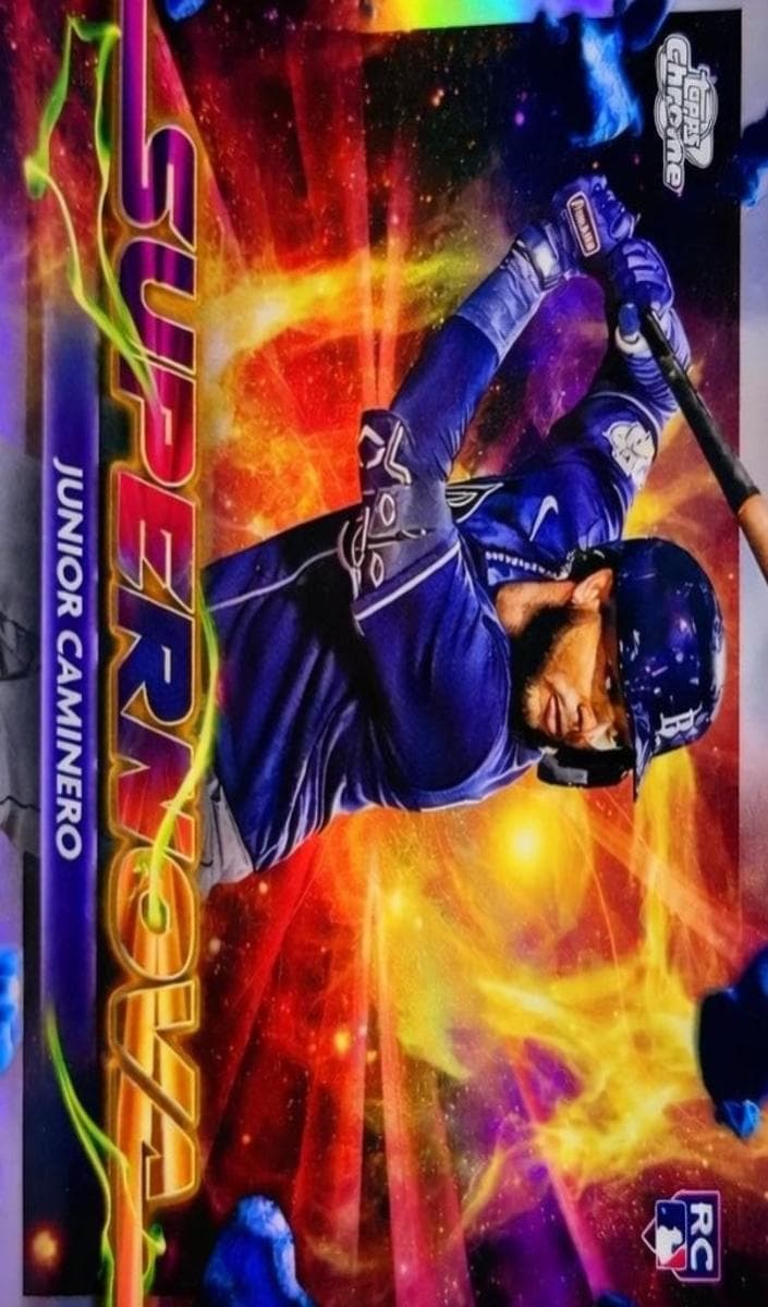 Junior Caminero 2024 topps Topps Cosmic Chrome
