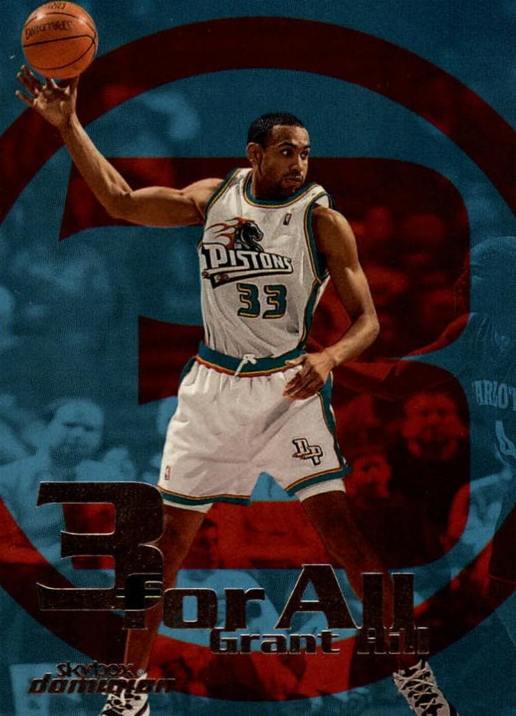 Grant Hill 1999 skybox Dominion