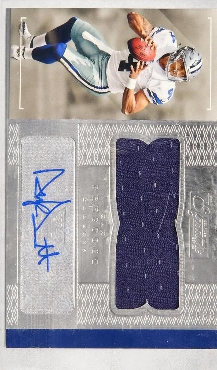 Dak Prescott 2016 panini