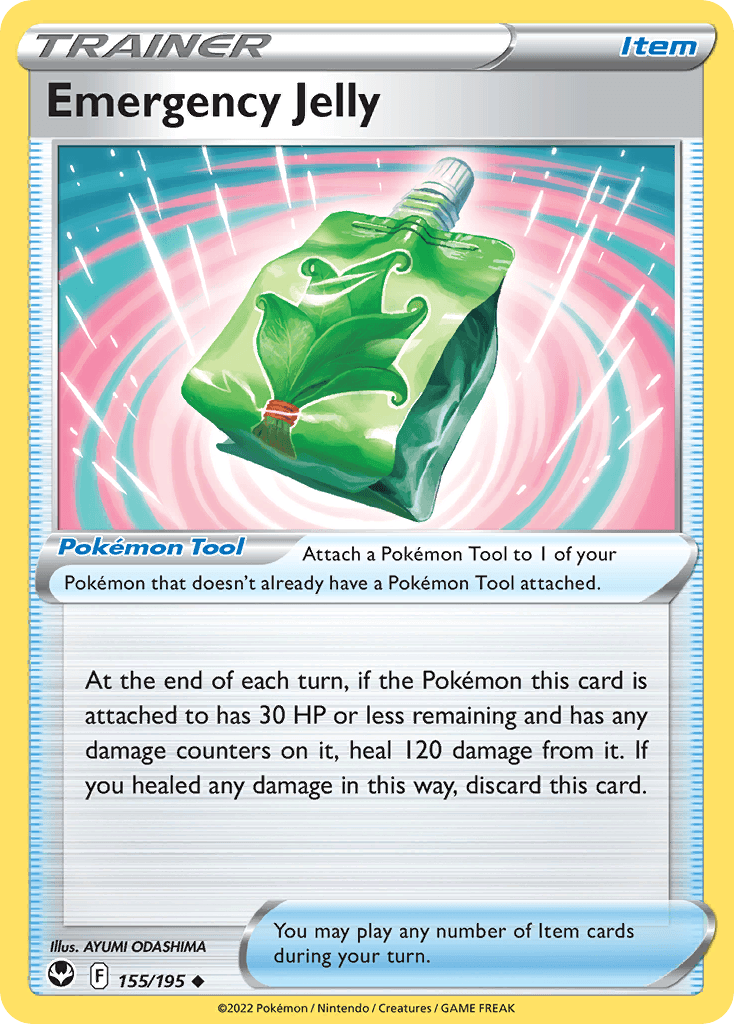 Emergency Jelly Pokemon Chinese CS6.5C Reverse
