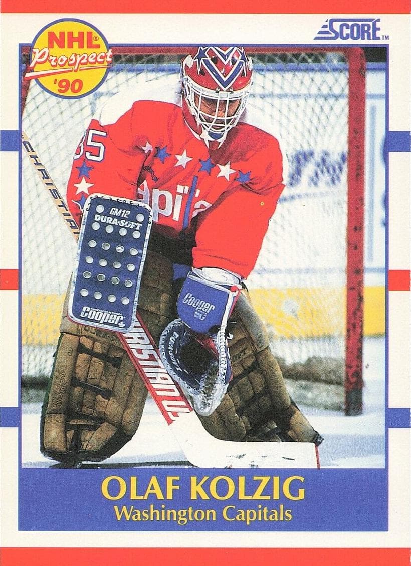 Olaf Kolzig 1990 score Score