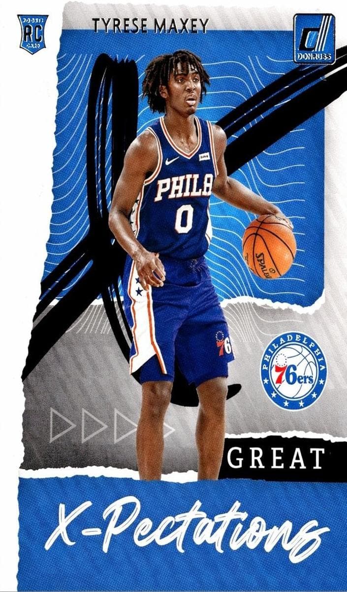 Tyrese Maxey 2020 panini Donruss