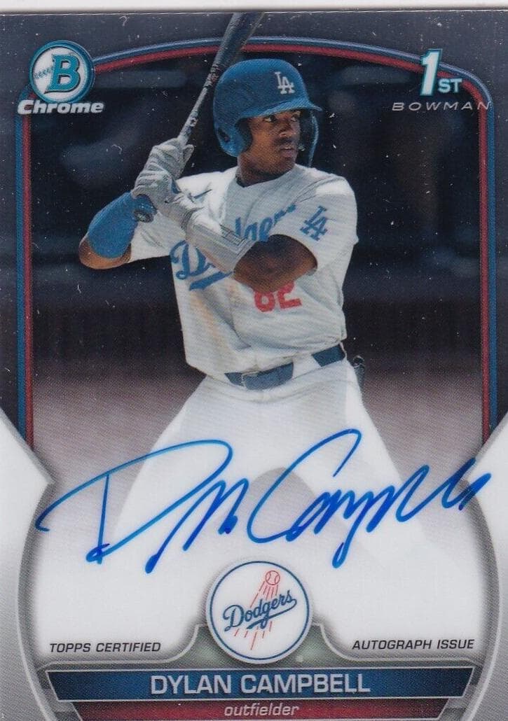 Dylan Campbell trading card