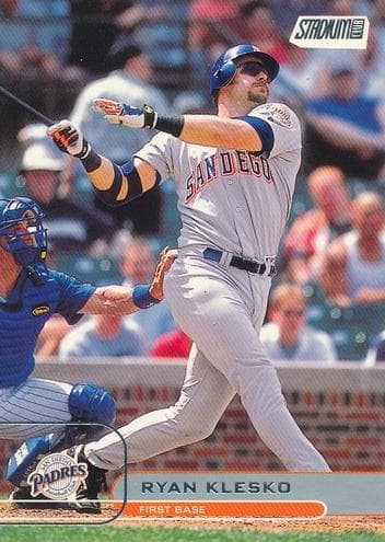 Ryan Klesko 2002 topps Stadium Club