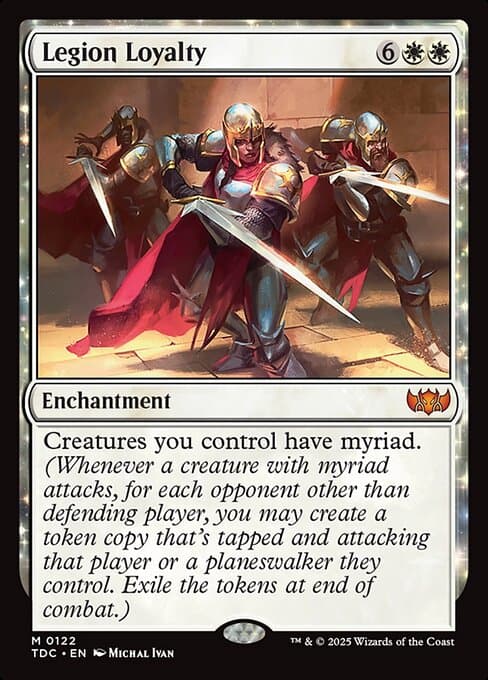 Legion Loyalty 2022 Magic: The Gathering Commander Legends: Battle for Baldur's Gate