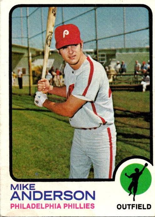 Mike Anderson 1973 topps Topps
