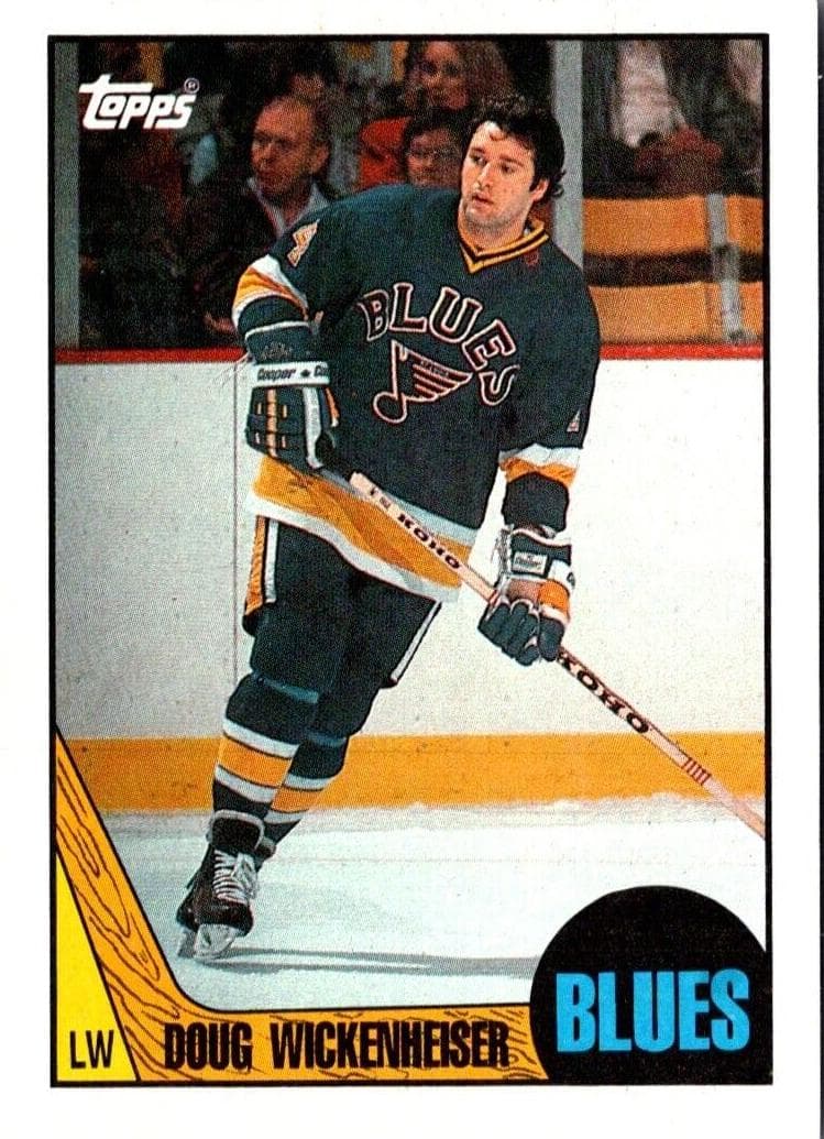 Doug Wickenheiser 1987 topps Topps