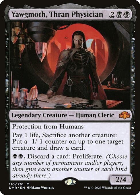 Yawgmoth, Thran Physician 2019 Magic: The Gathering Modern Horizons