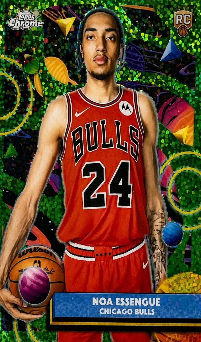 Noa Essengue 2025 topps Topps Cosmic Chrome