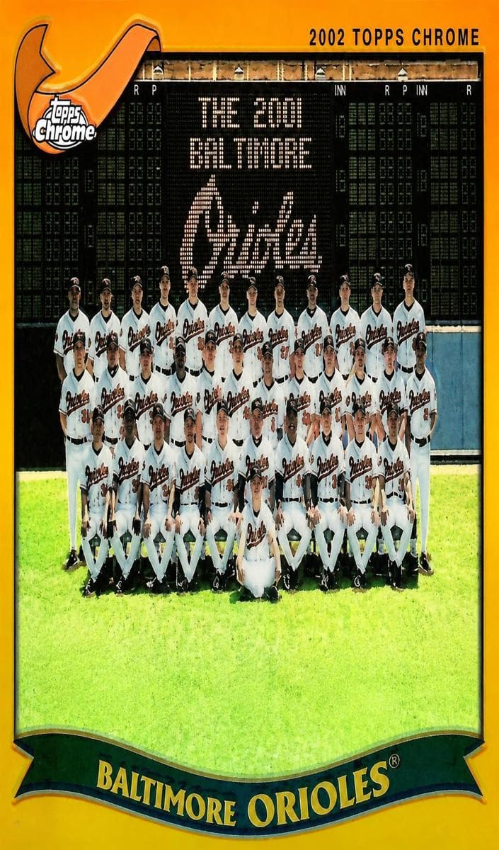 Baltimore Orioles trading card