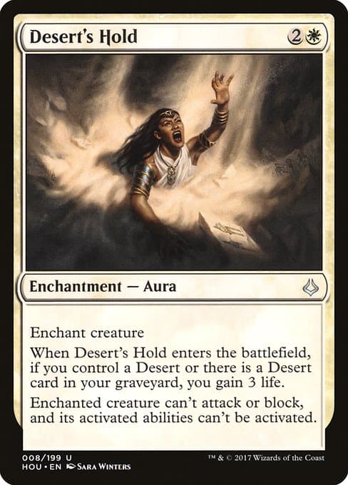 Desert's Hold 2017 Magic: The Gathering Hour of Devastation Foil