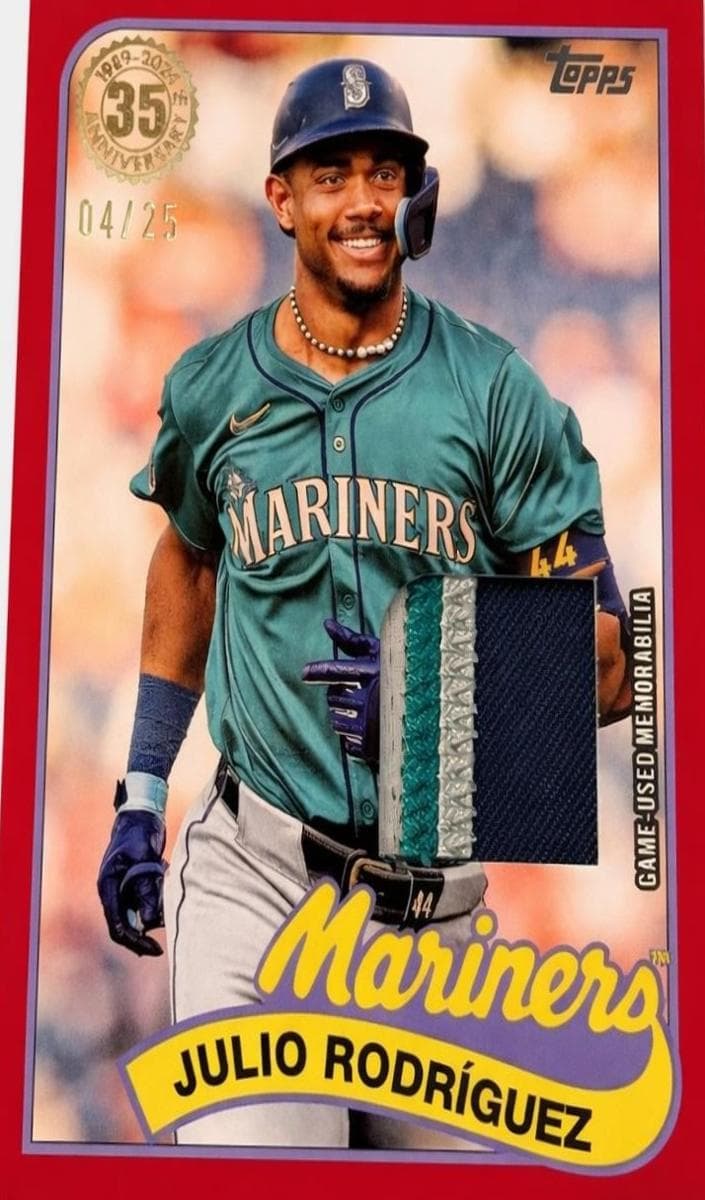 Julio Rodríguez 2024 topps Topps Update