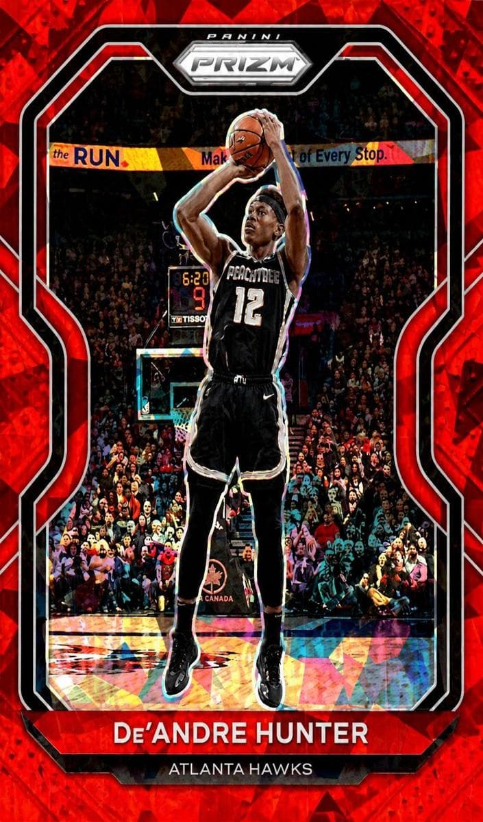 De'Andre Hunter 2020 panini Panini Prizm