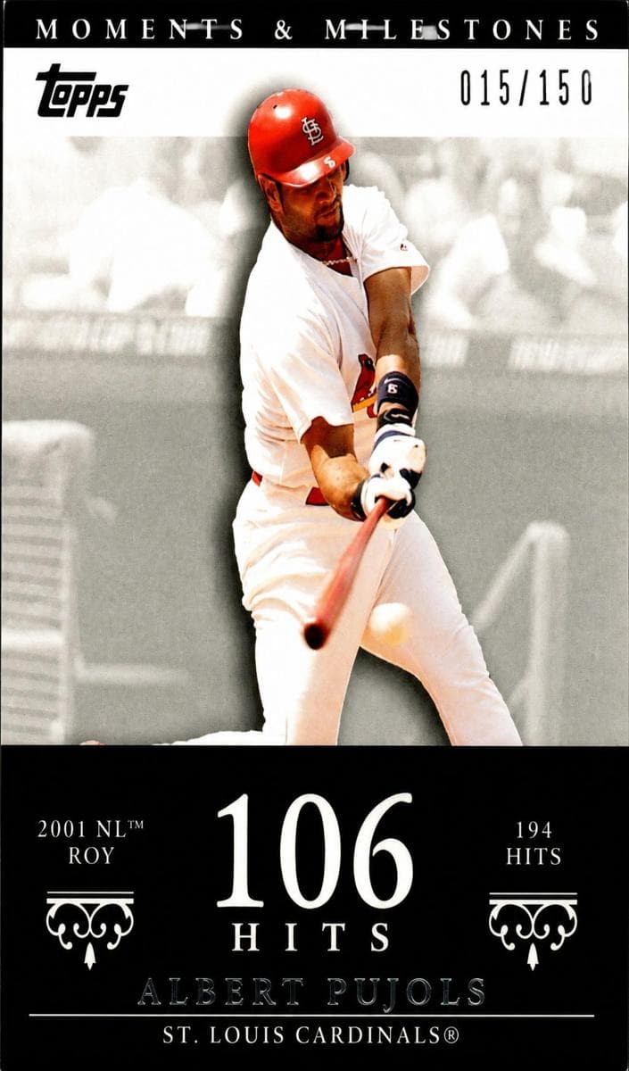 Albert Pujols 2007 topps