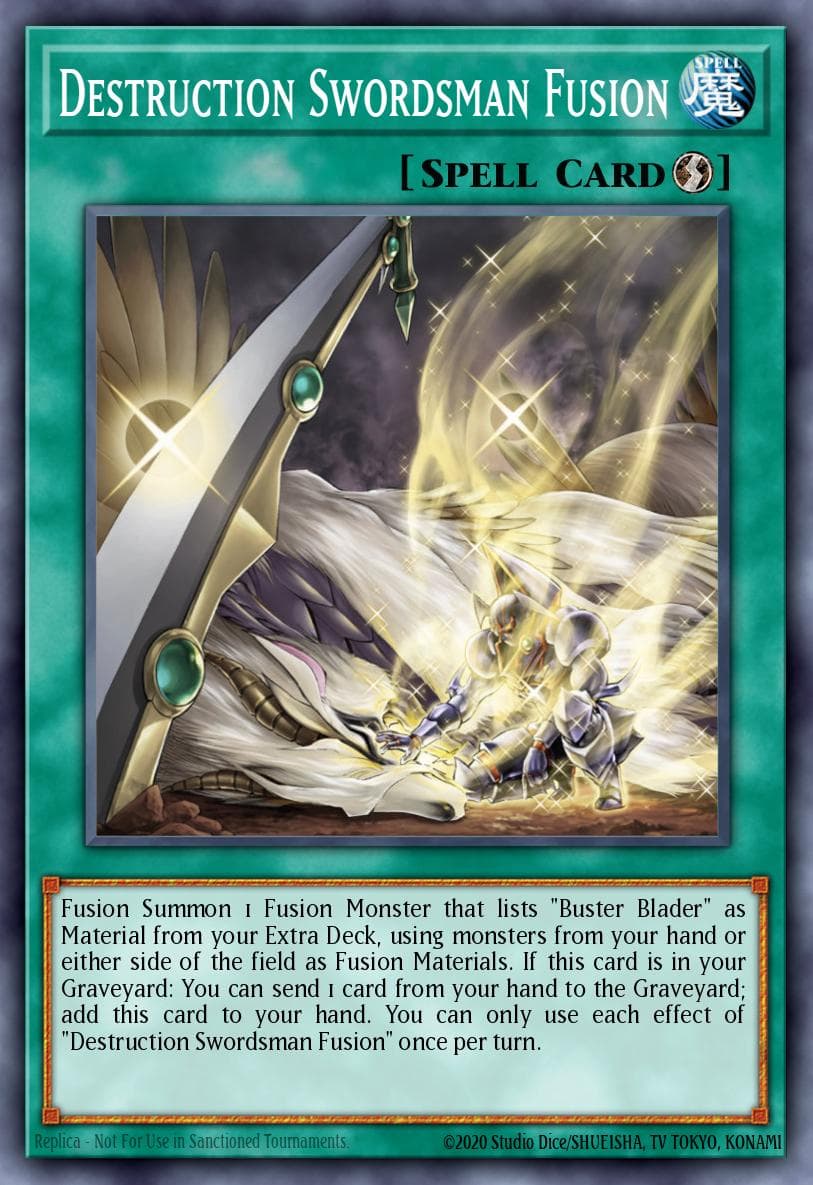 Destruction Swordsman Fusion #MP16-EN215