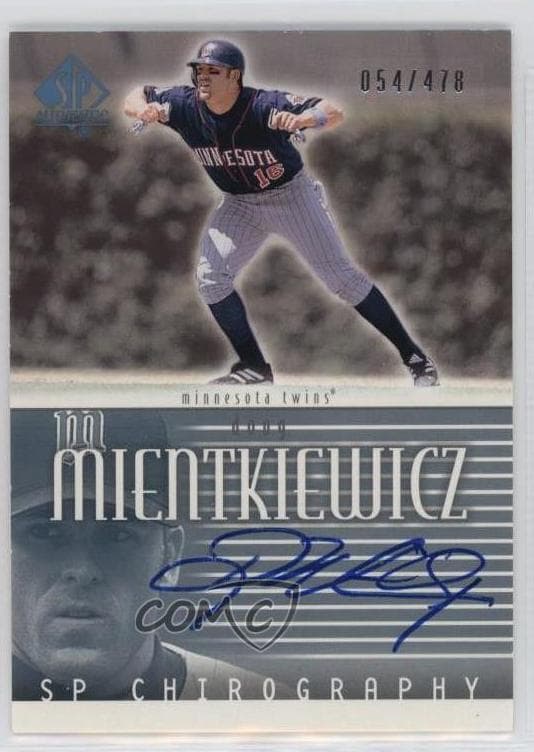 Doug Mientkiewicz trading card