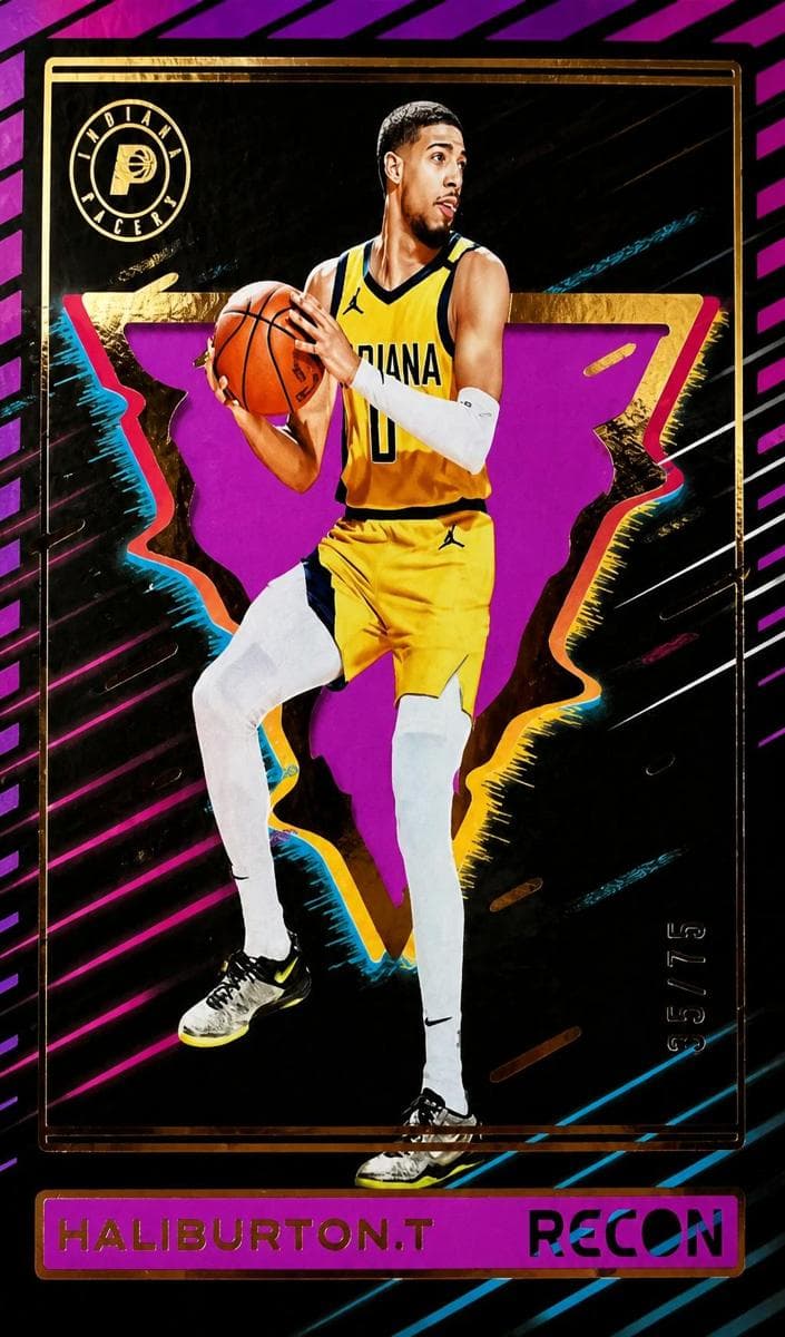 Tyrese Haliburton 2023 panini Panini Recon