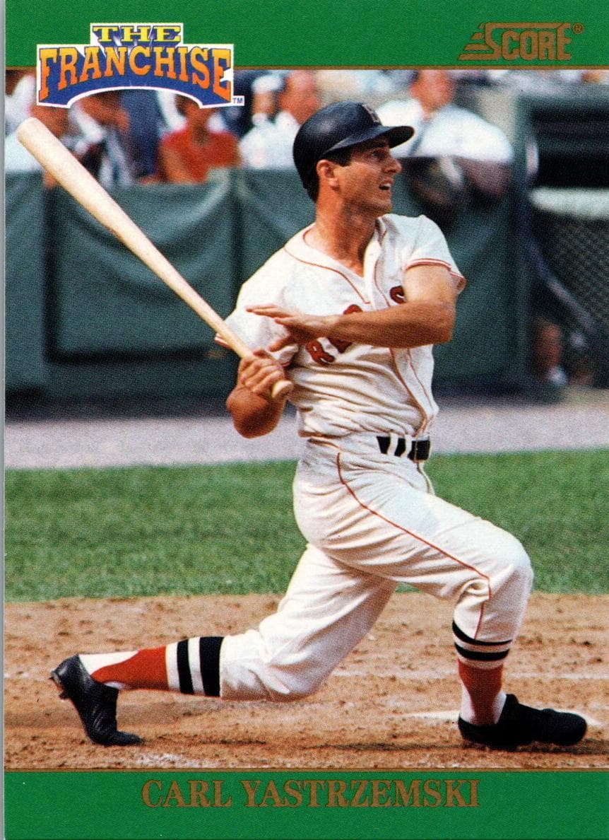 Carl Yastrzemski 1992 panini Score