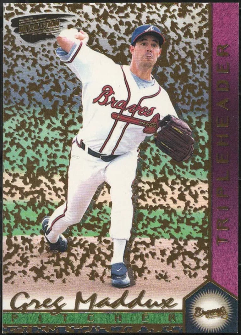 Greg Maddux 1999 panini Pacific Revolution