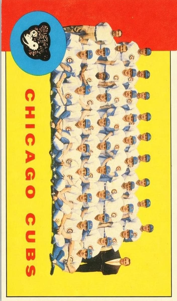 Chicago Cubs 1963 topps Topps