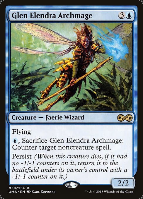 Glen Elendra Archmage 2018 Magic: The Gathering Ultimate Masters