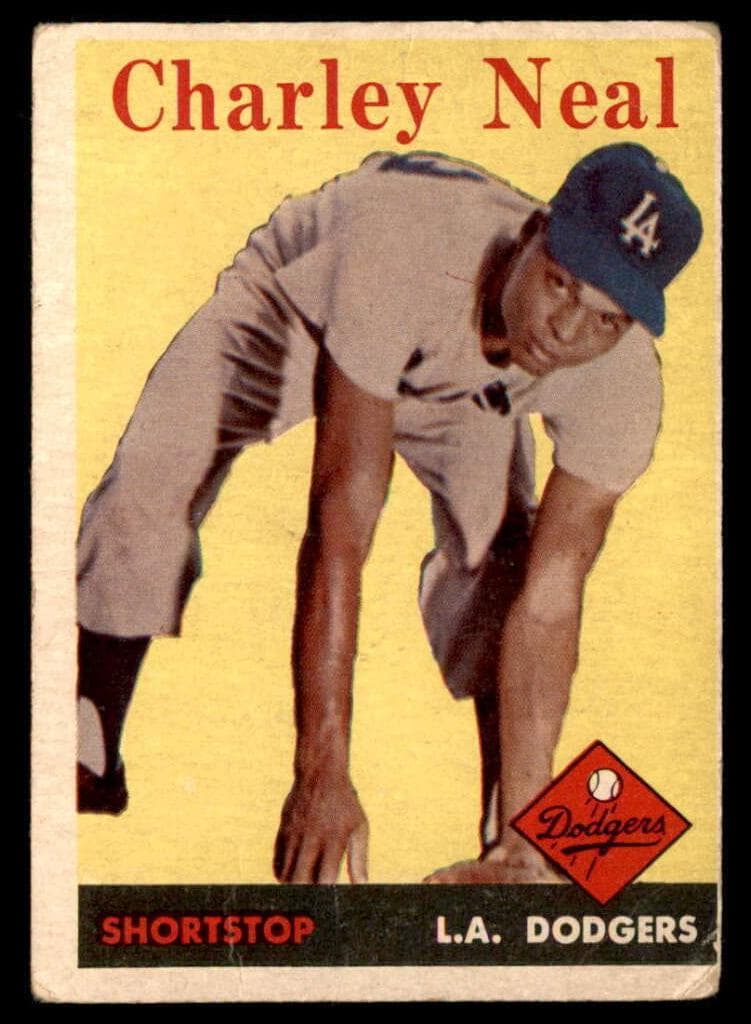 Charley Neal 1958 topps Topps