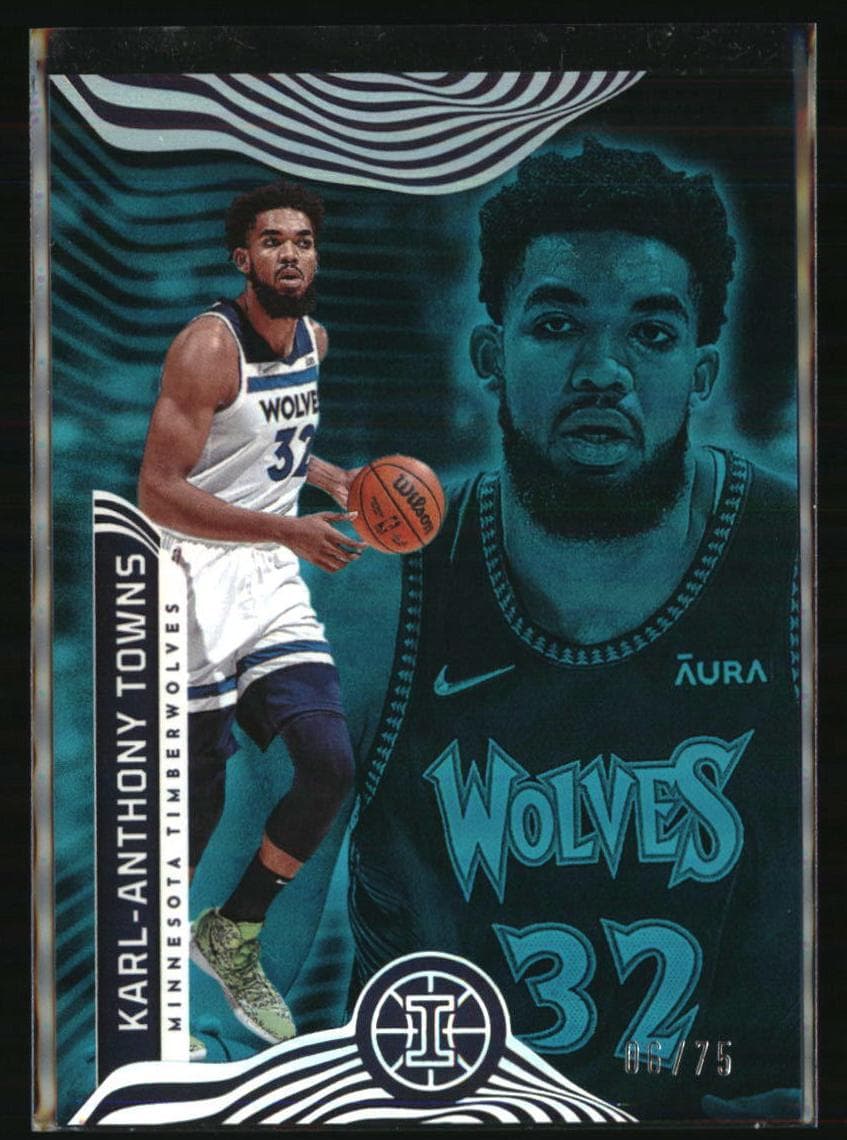 Karl-Anthony Towns 2021 panini Donruss Elite