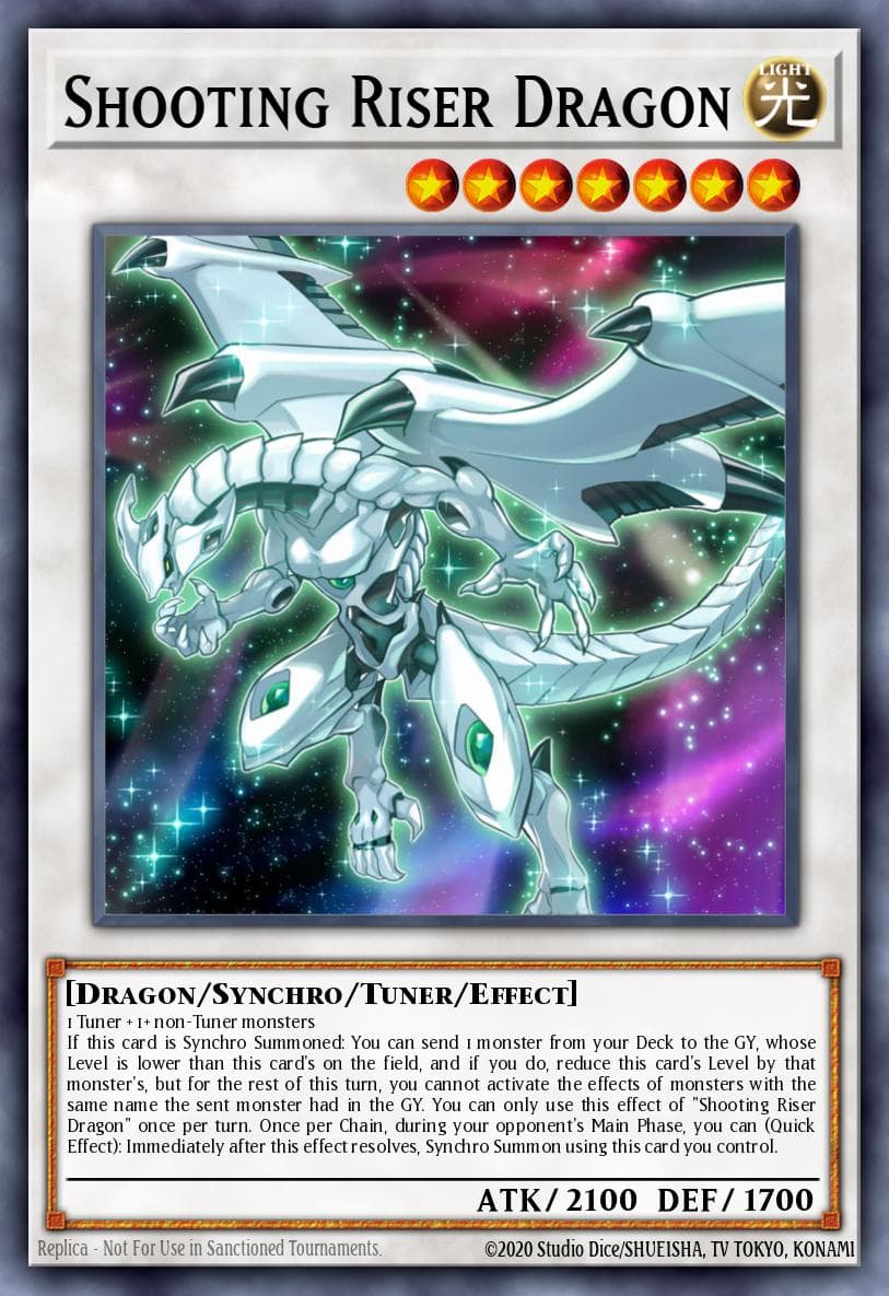 Shooting Riser Dragon 2010 Yu-Gi-Oh! Japanese V Jump