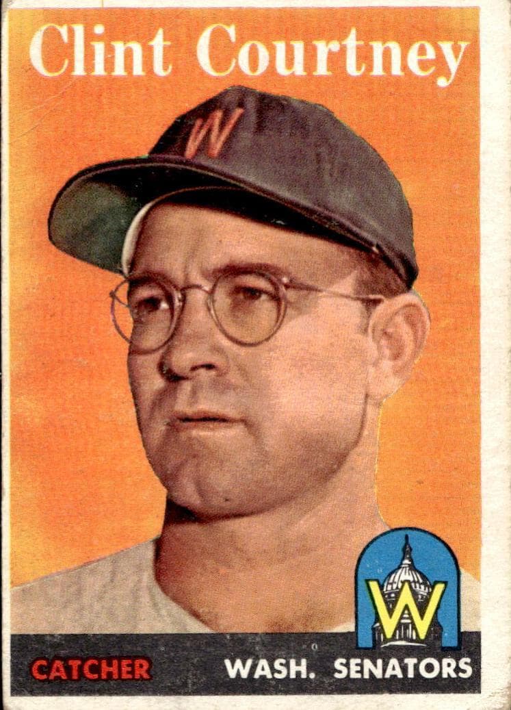 Clint Courtney 1958 topps Topps
