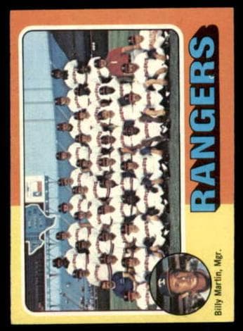 Billy Martin 1975 topps Topps Mini