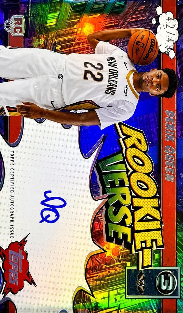 Derik Queen 2025 topps Topps 3