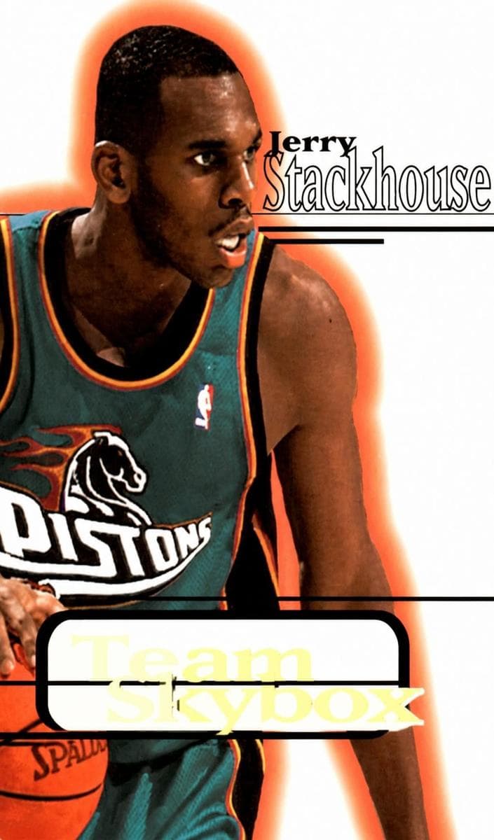 Jerry Stackhouse 1997 fleer