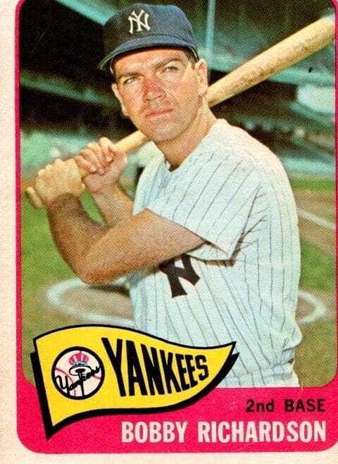 Bobby Richardson 1965 topps Topps