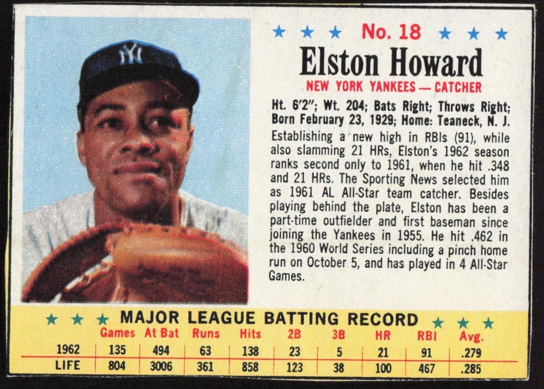 Elston Howard #18