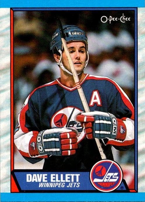 Dave Ellett trading card