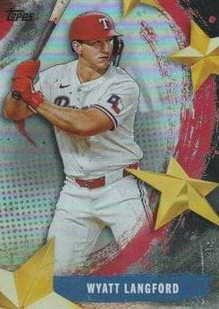 Wyatt Langford 2025 topps Topps