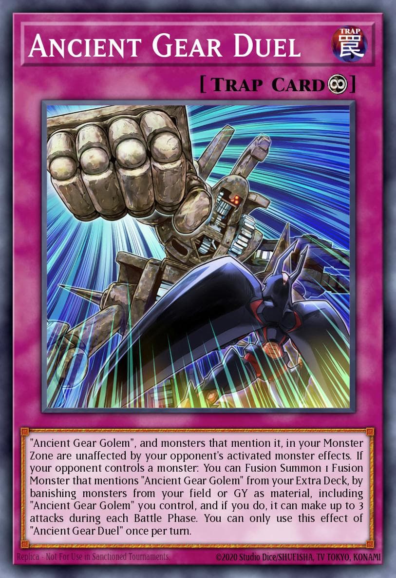 Ancient Gear Duel 2025 Yu-Gi-Oh! 2025 Mega Pack Tin