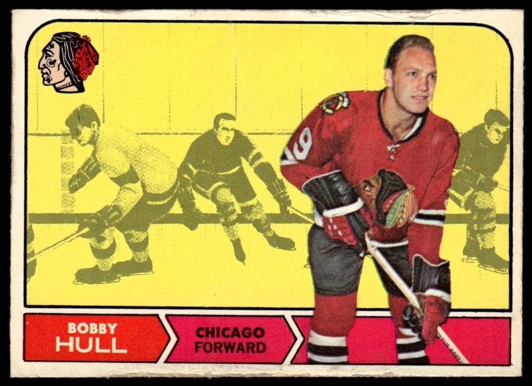 Bobby Hull 1968 topps O-Pee-Chee