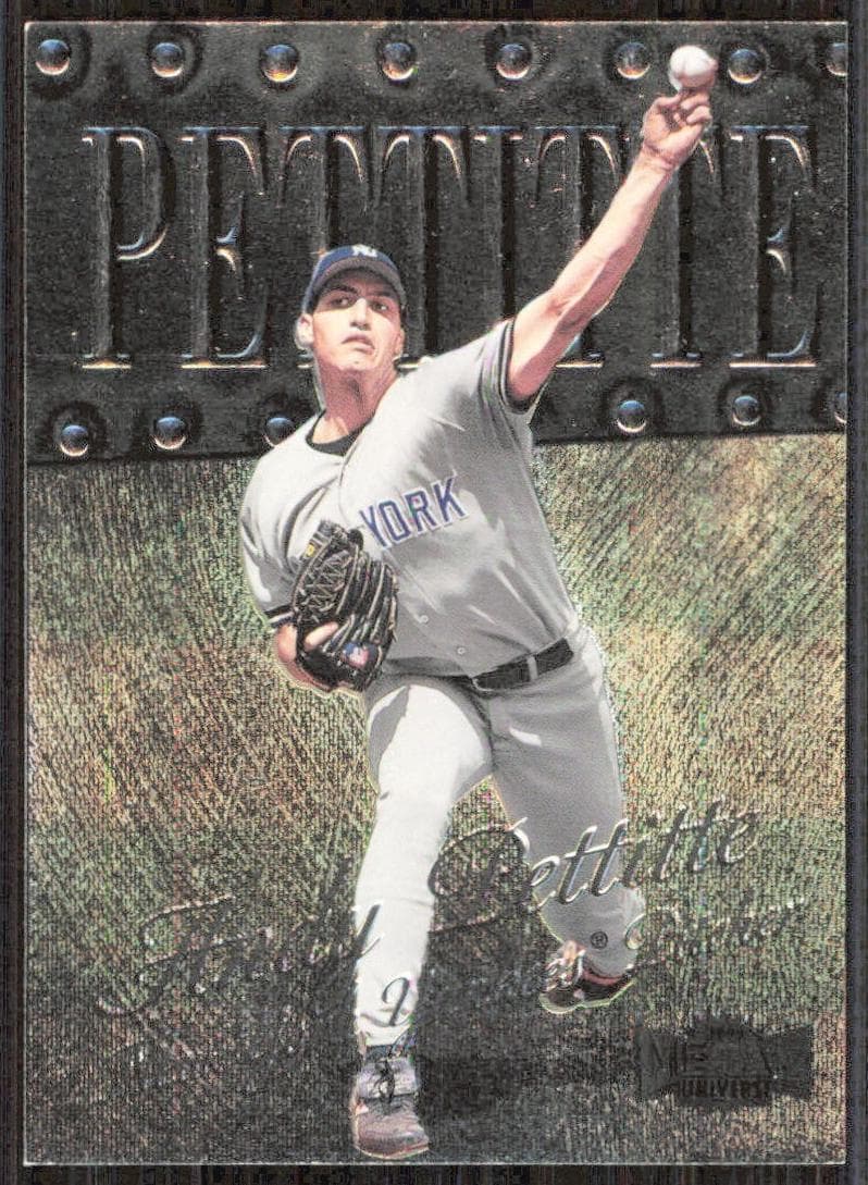 Andy Pettitte 1999 fleer Skybox Metal Universe