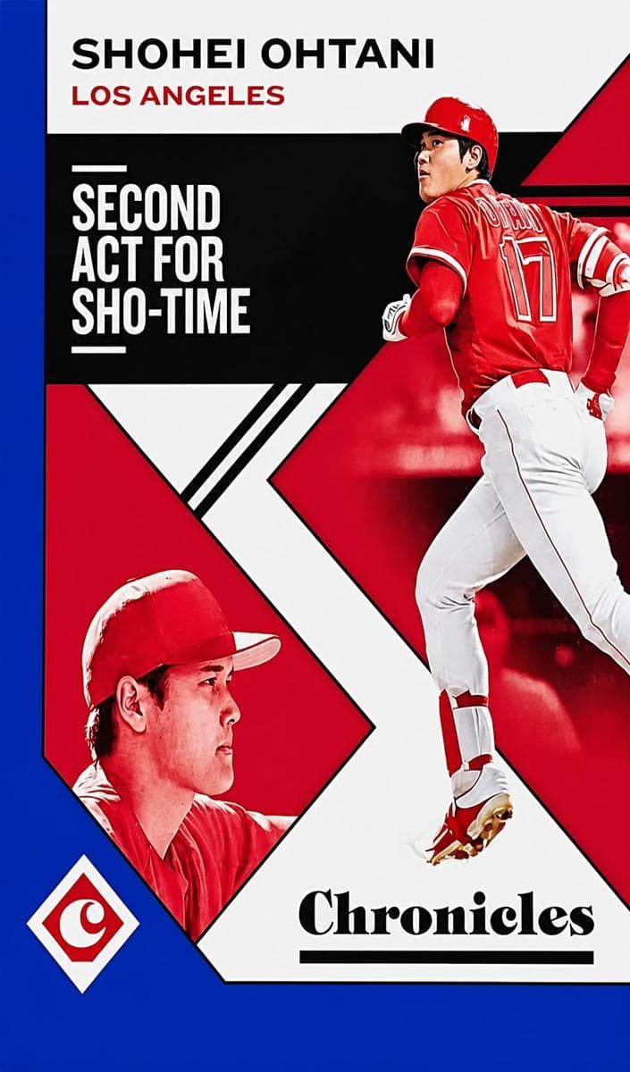 Shohei Ohtani 2019 panini Panini Chronicles