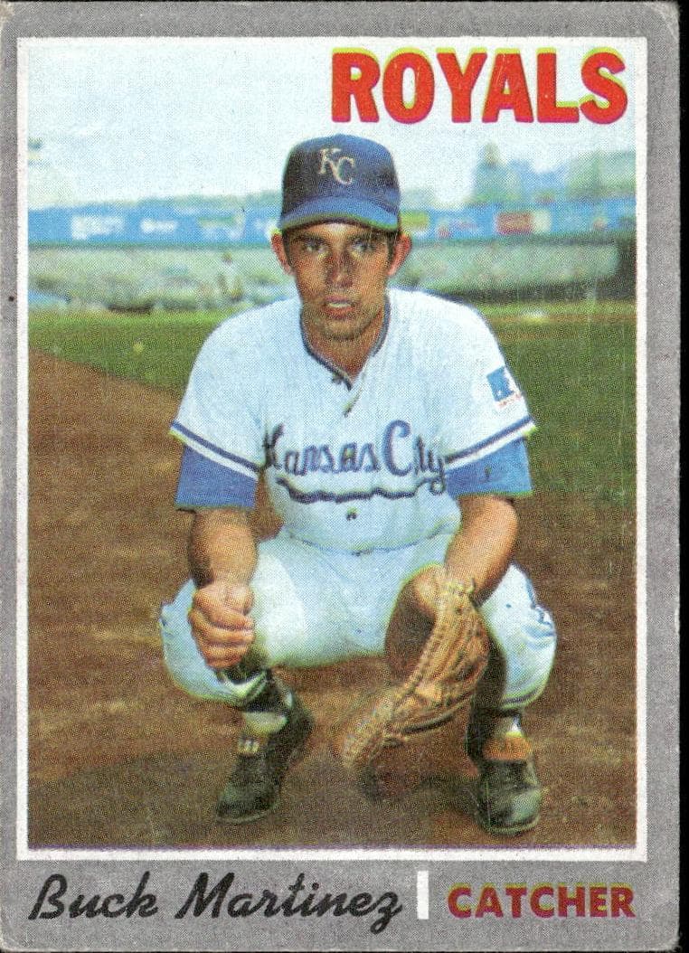 Buck Martinez 1970 topps Topps