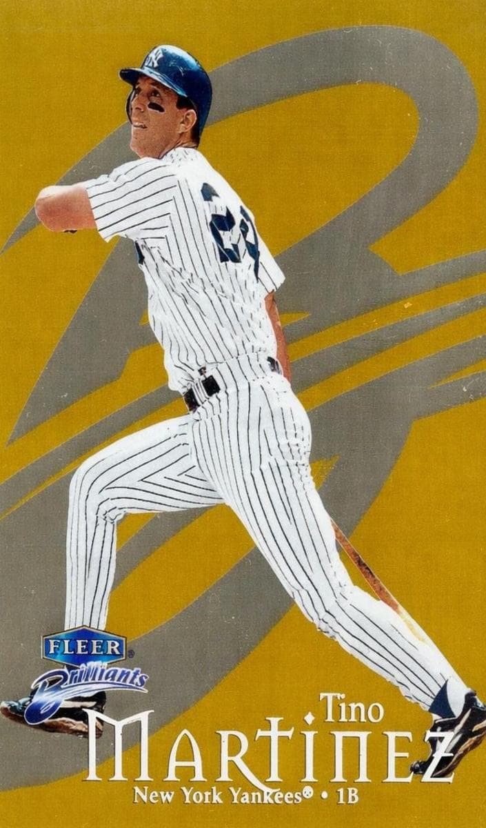 Tino Martinez 1999 fleer Fleer Brilliants