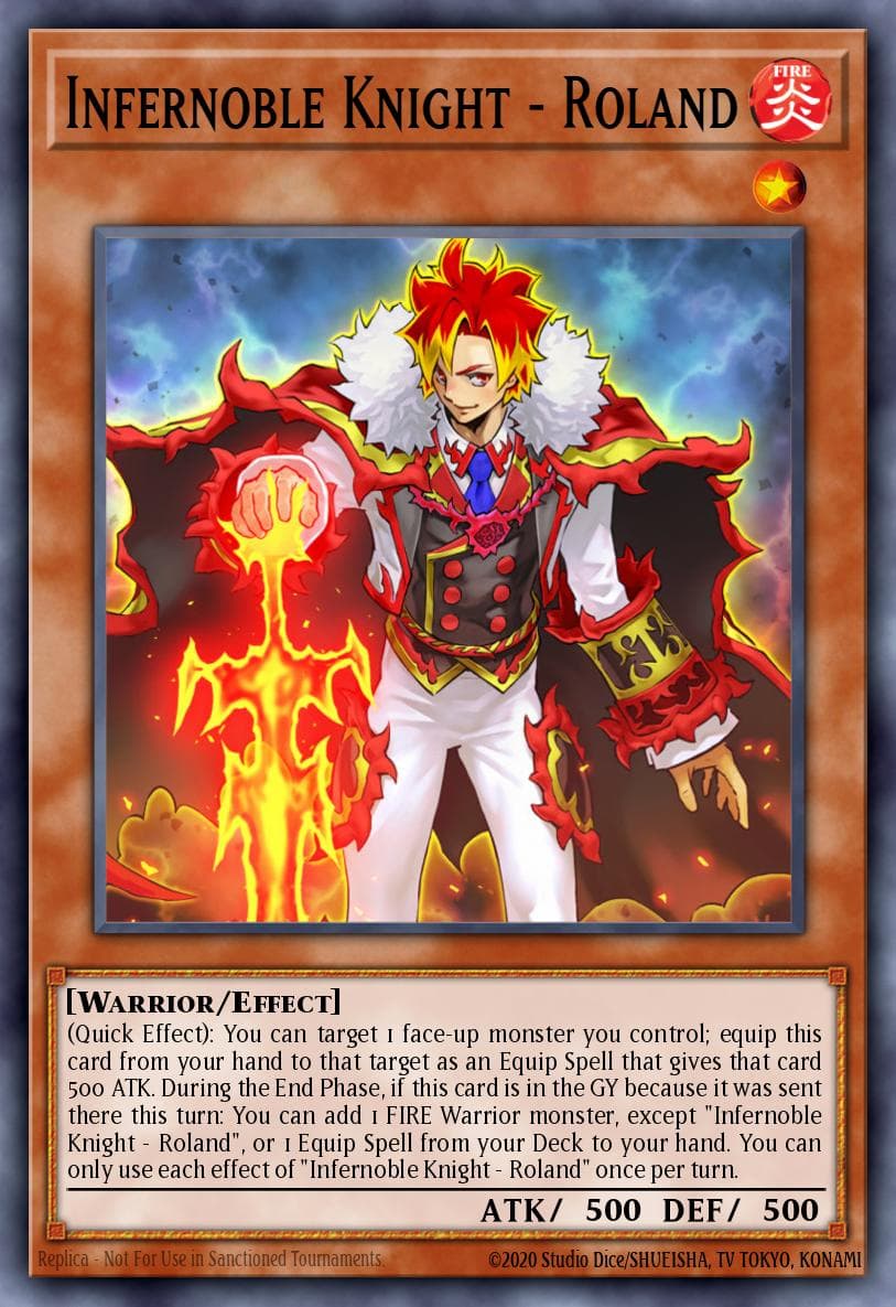 Infernoble Knight - Roland 2023 Yu-Gi-Oh!
