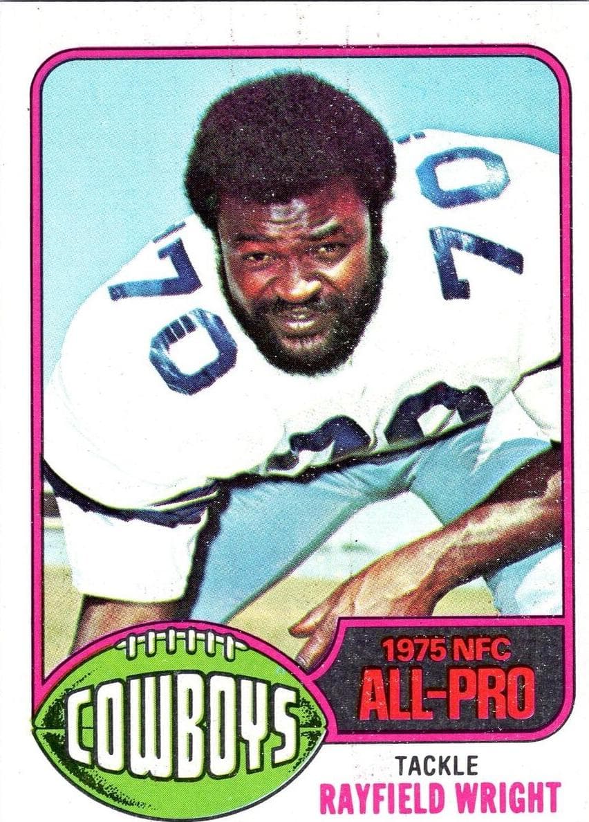 Rayfield Wright 1976 topps Topps