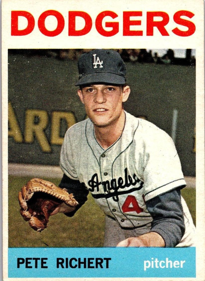 Pete Richert 1964 topps Topps