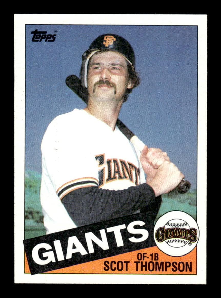 Scot Thompson trading card