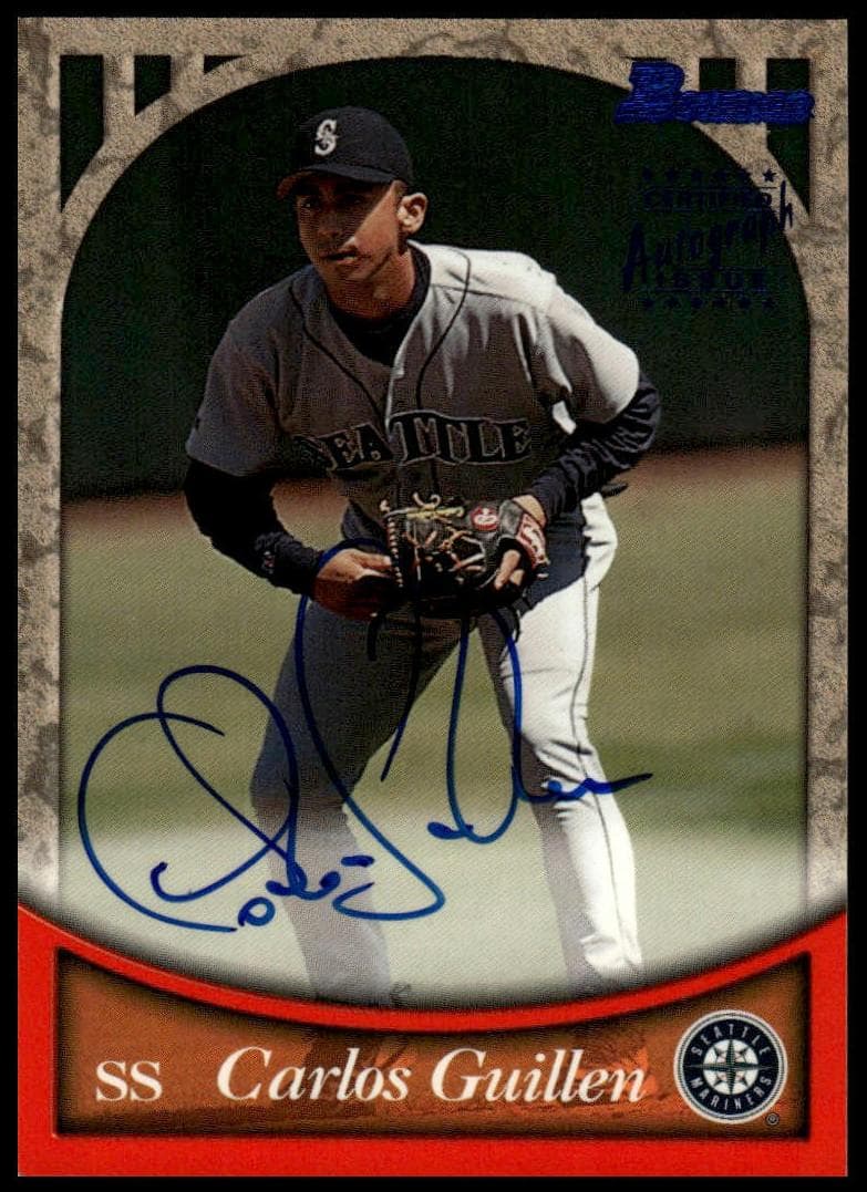 Carlos Guillen 1999 bowman Bowman